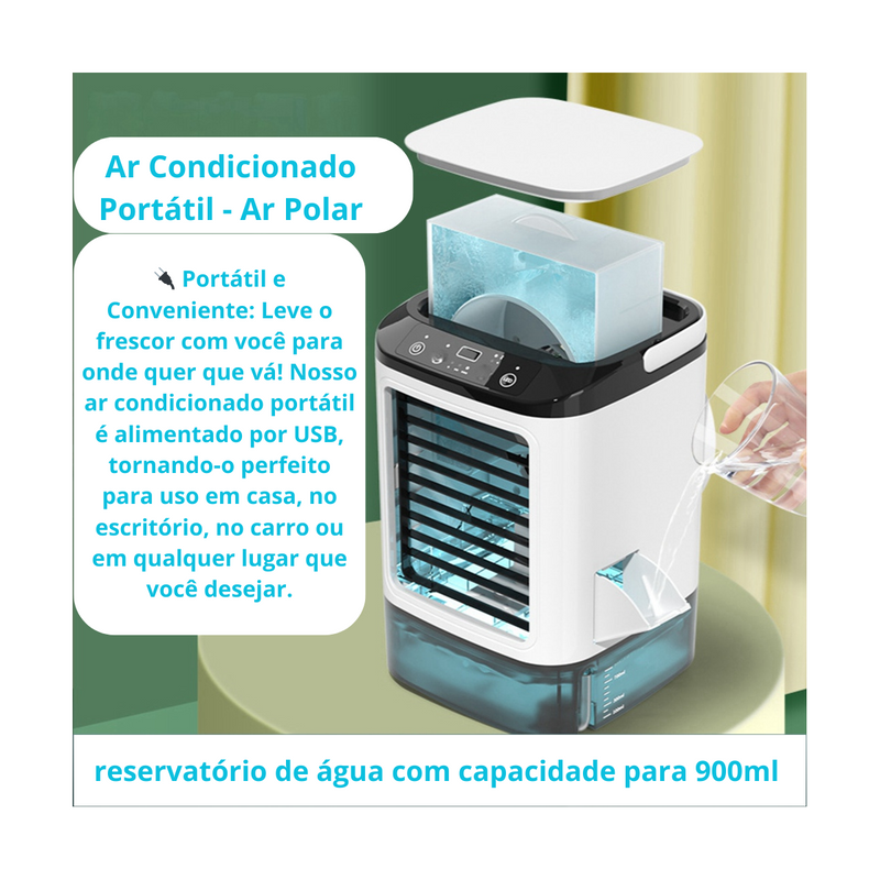 Ar Condicionado Portátil- ClimaFácil