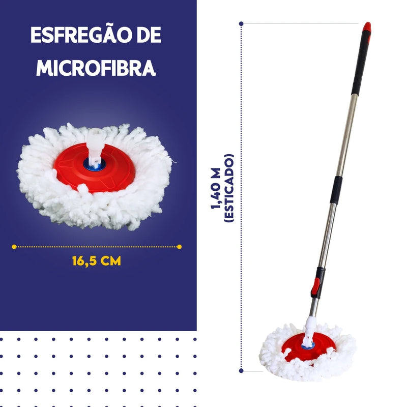 Mop Giratório CleanPro