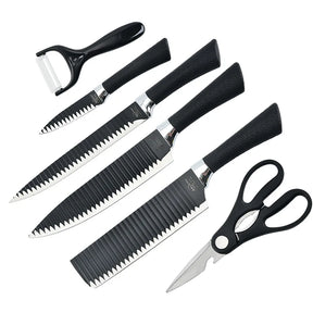 Conjunto de Facas em Aço Inoxidável Eco - 6 Peças