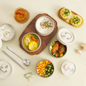 Conjunto de Recipientes de Almoço - EcoLunch Pro
