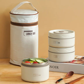 Conjunto de Recipientes de Almoço - EcoLunch Pro
