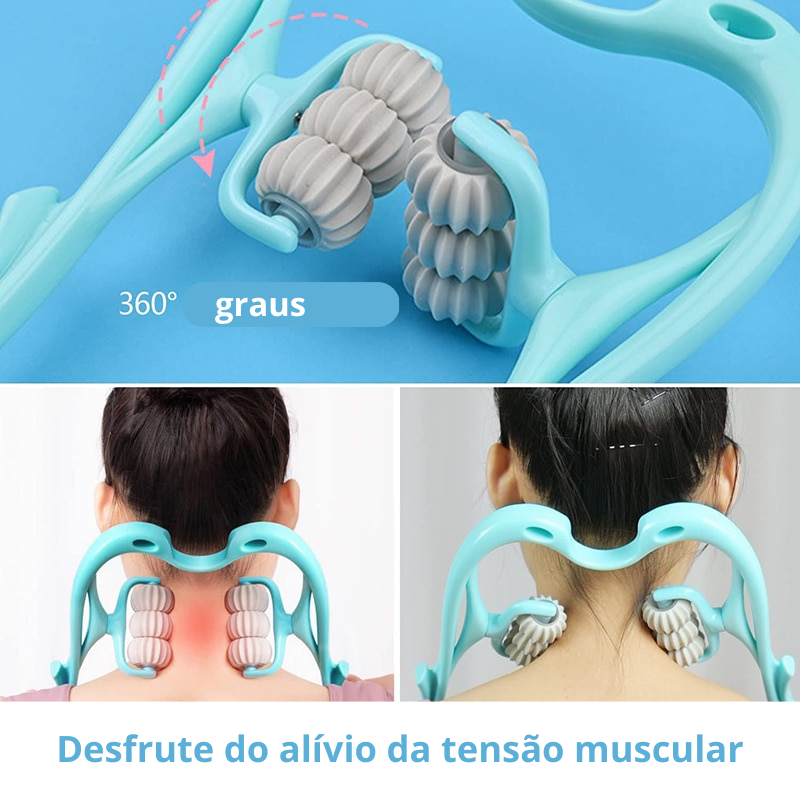 Massageador Healthy Neck 4 em 1