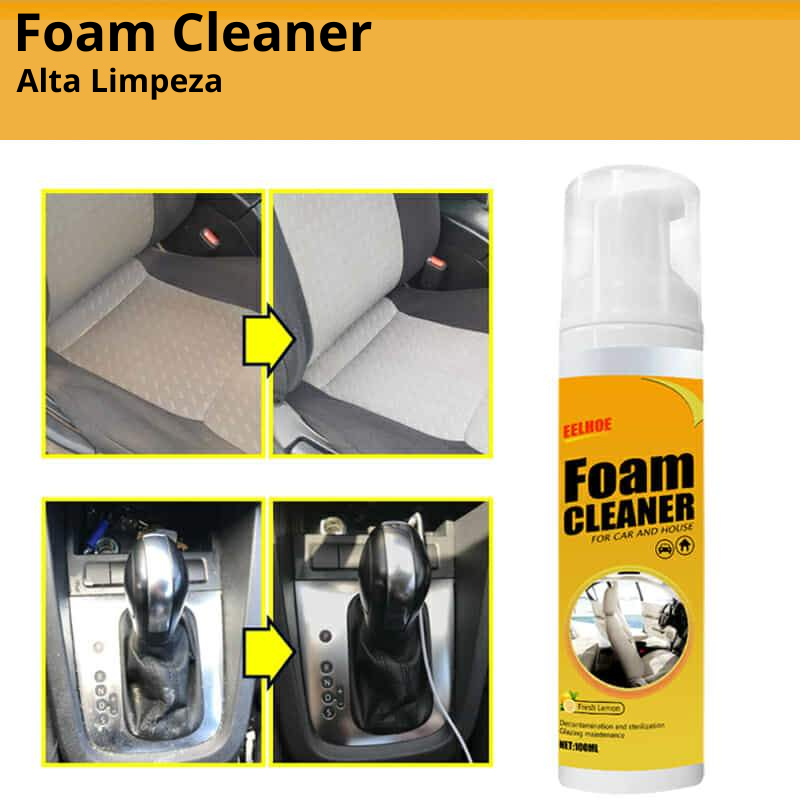 Spray de Limpeza Multiuso Foam Cleaner