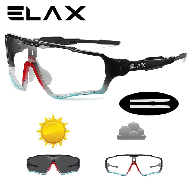 Oculos Ciclismo Fotocromatico Elax